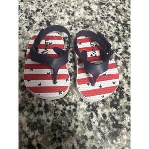 Old Navy 4th Of July Sandals Baby - Size 2c